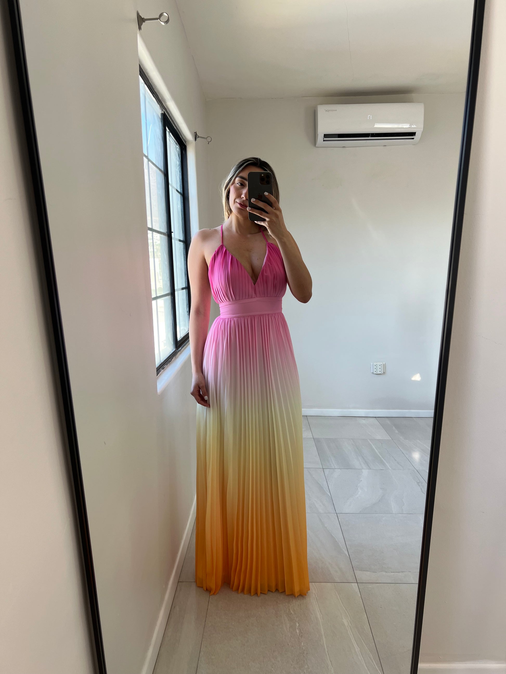 Vestido Maxi Sunset Pink