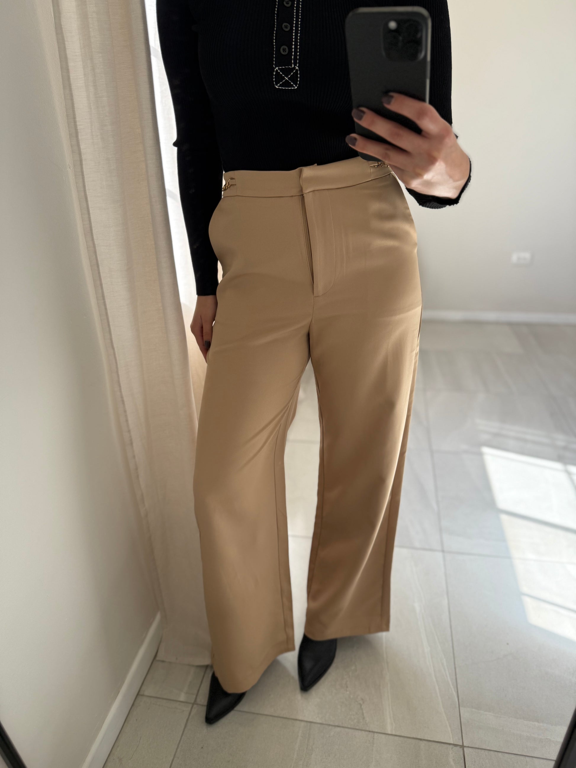 Wide Leg Pants Mocha