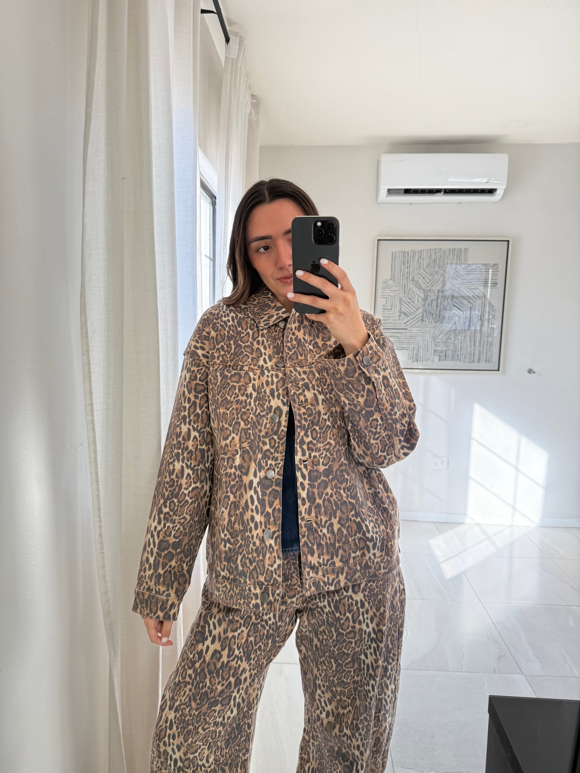 Leopard Oversized Jacket