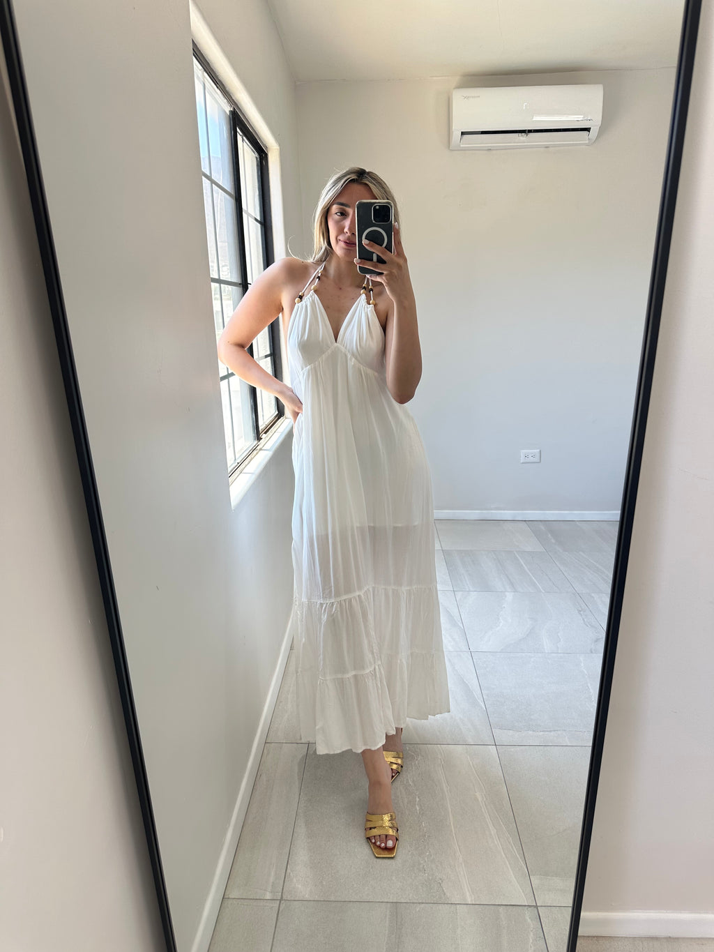 Odeya White Dress