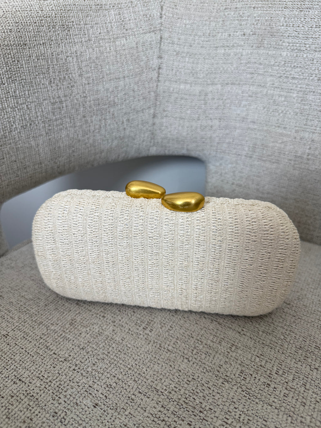 Nala Straw Clutch Natural