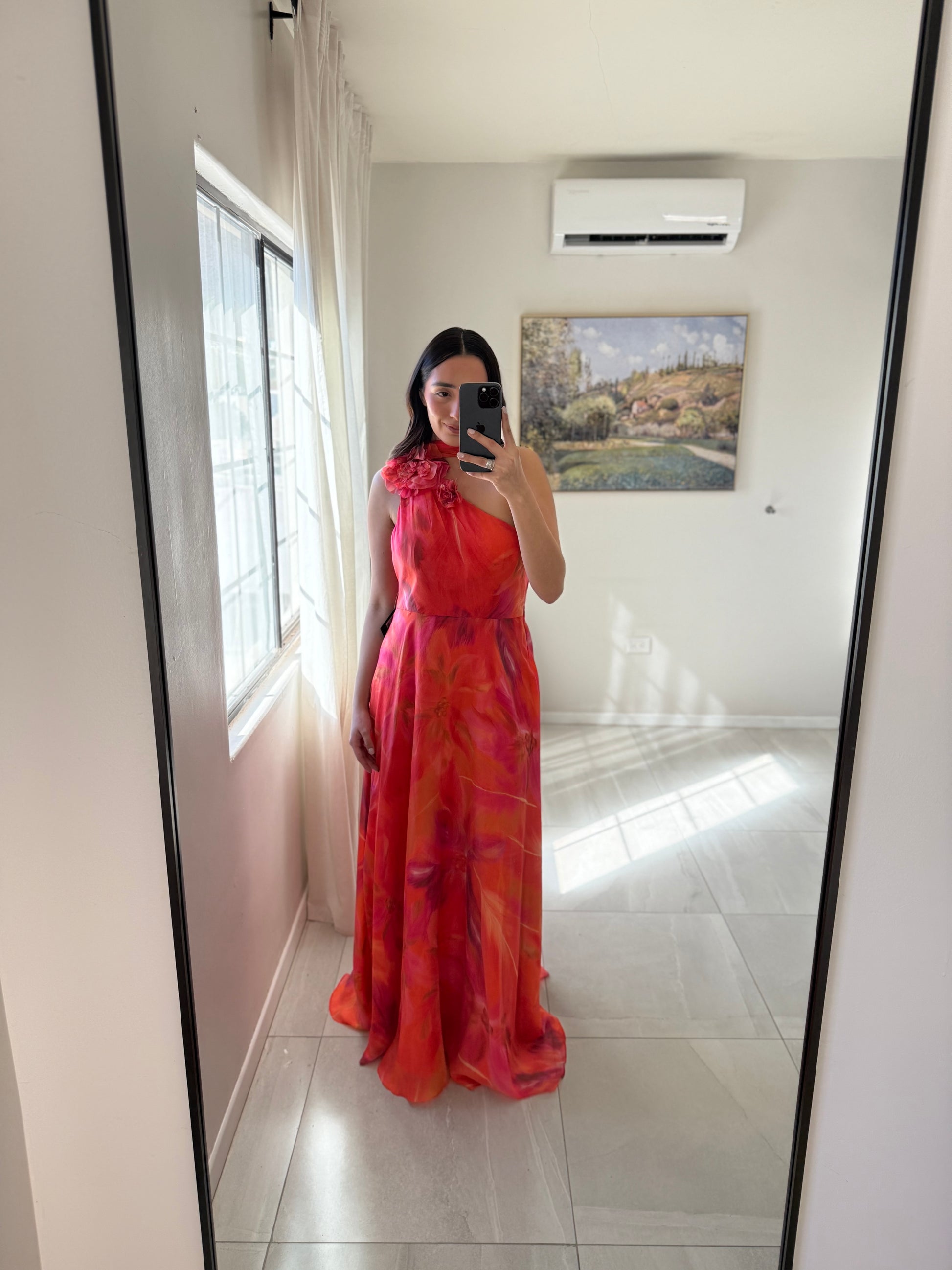 Radiant Sunset Maxi Dress