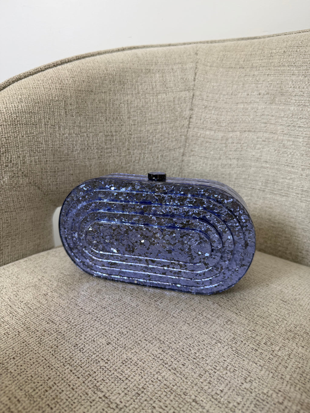 Chiara Clutch Blue