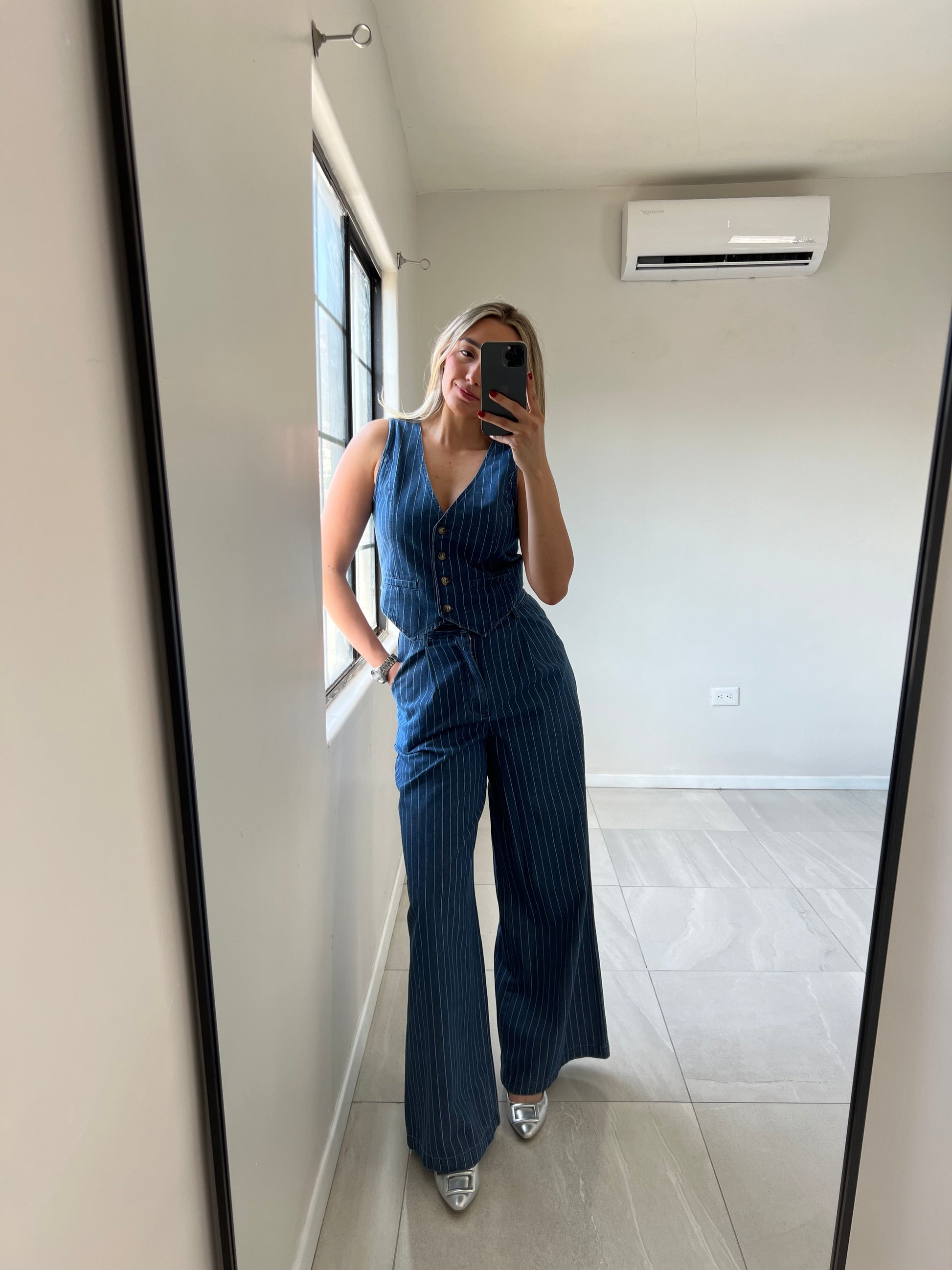 Conjunto Rayas Denim