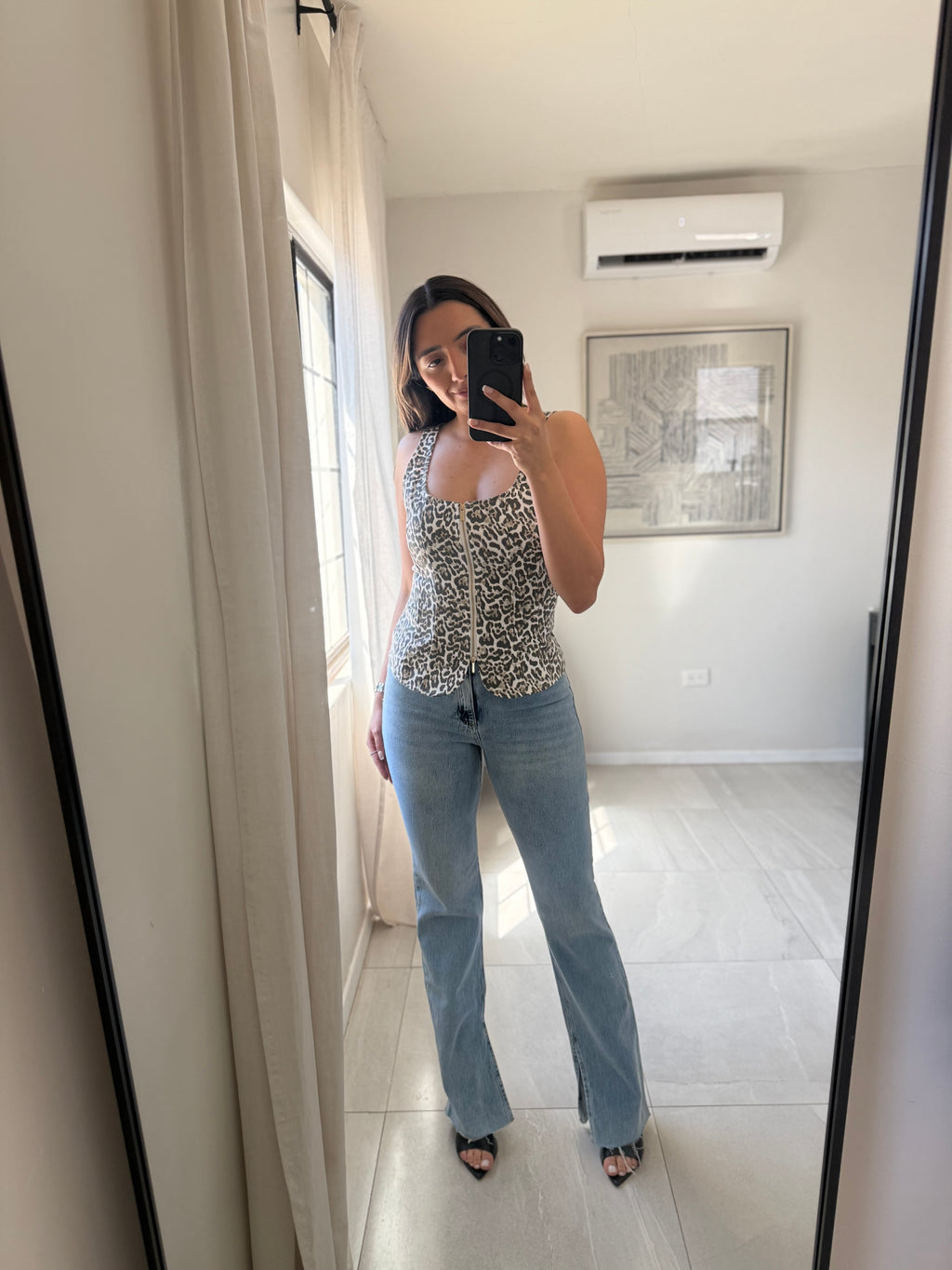 Skinny Flare Jeans
