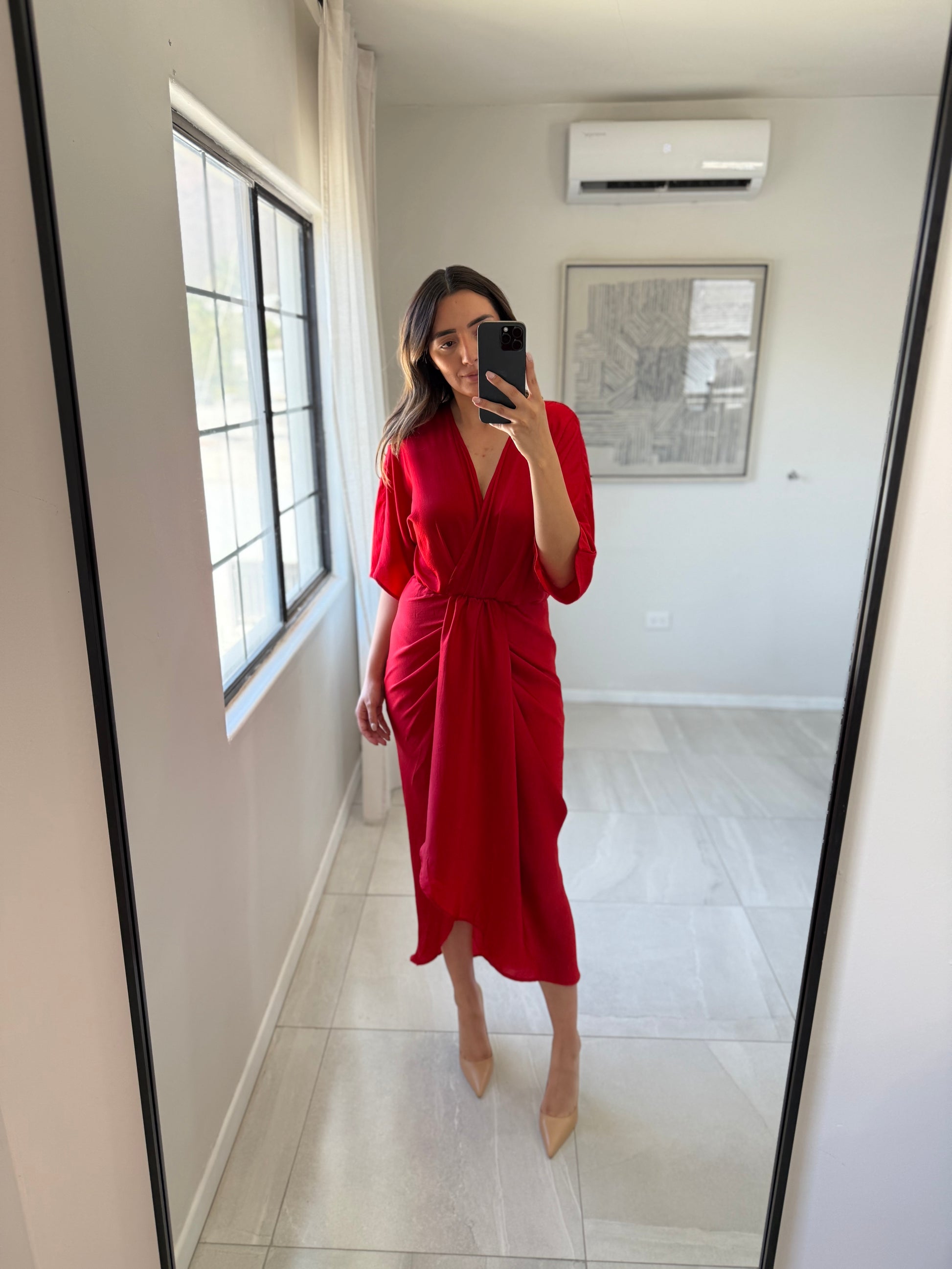Red Nosta Dress