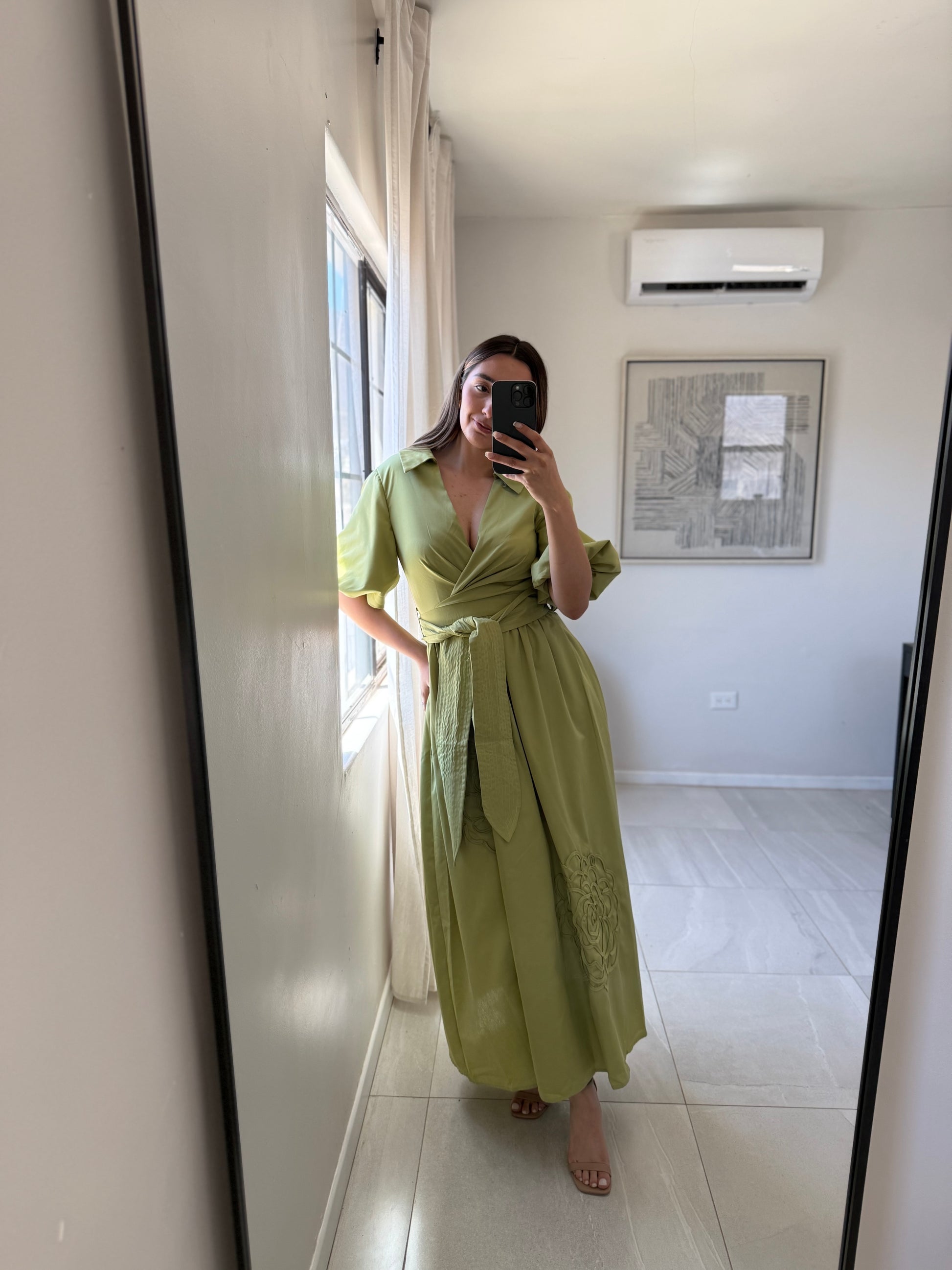Green Midi Lumi Dress