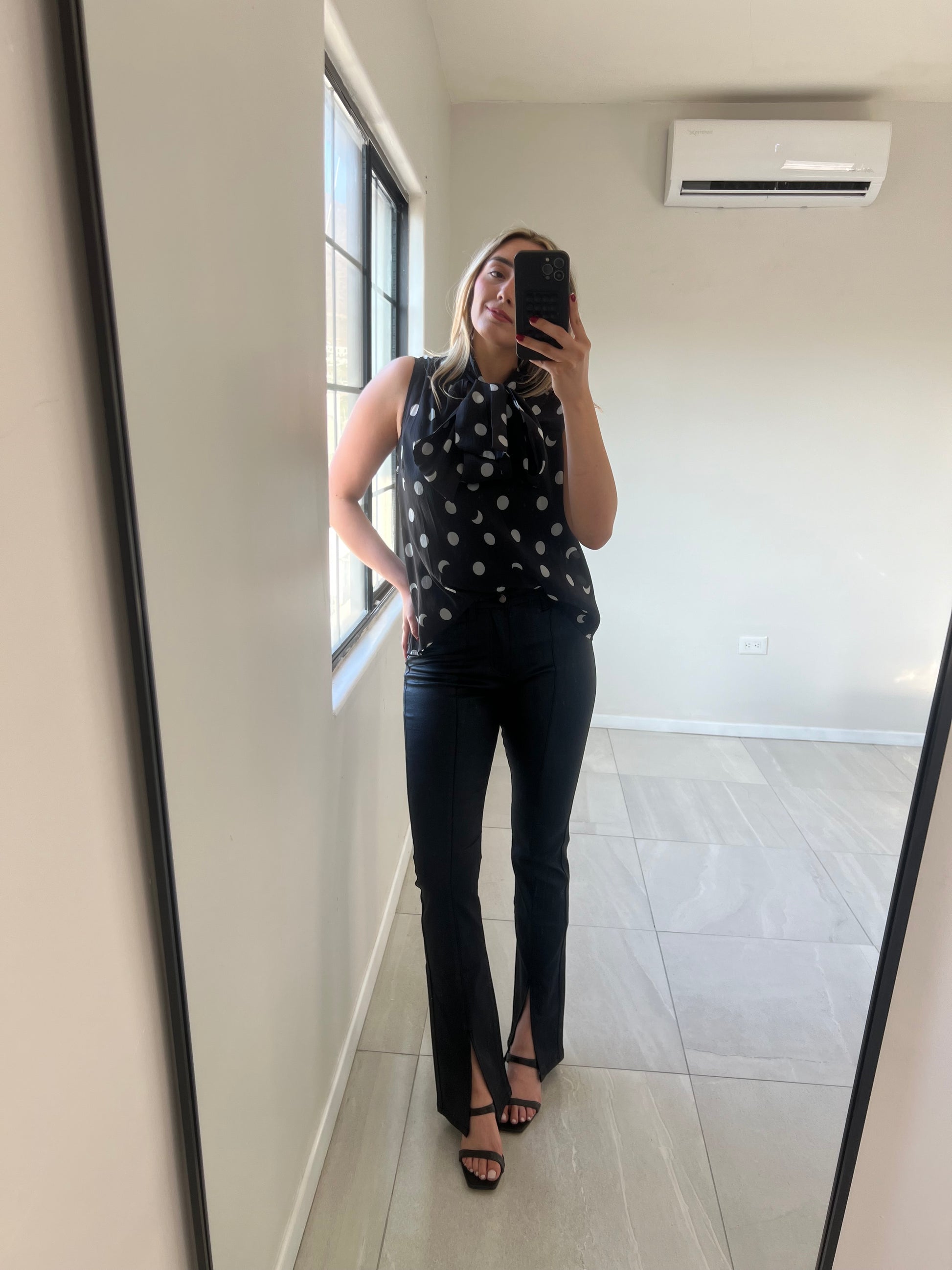 Polka Black & White Tshirt