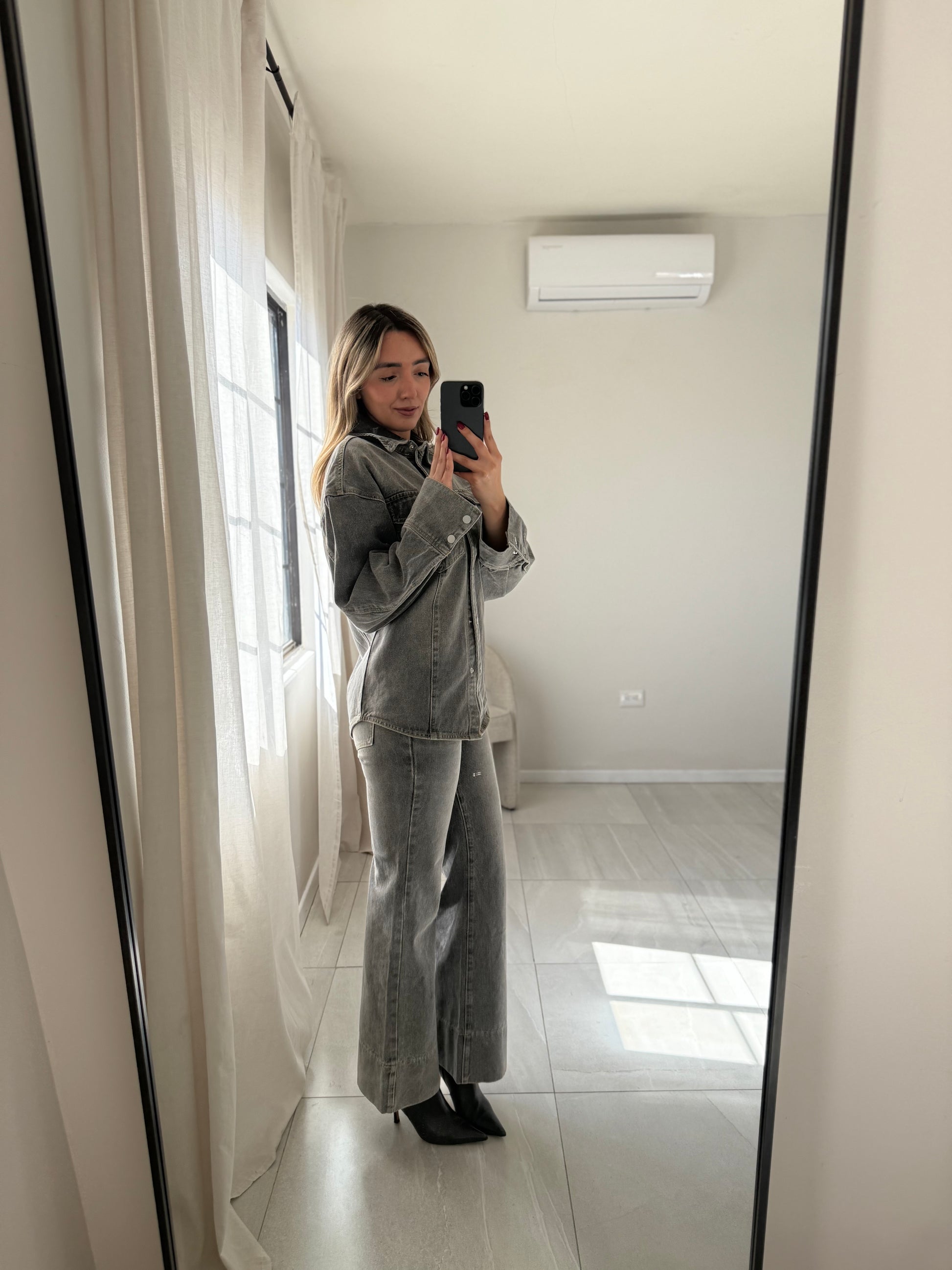 Conjunto Denim Grey