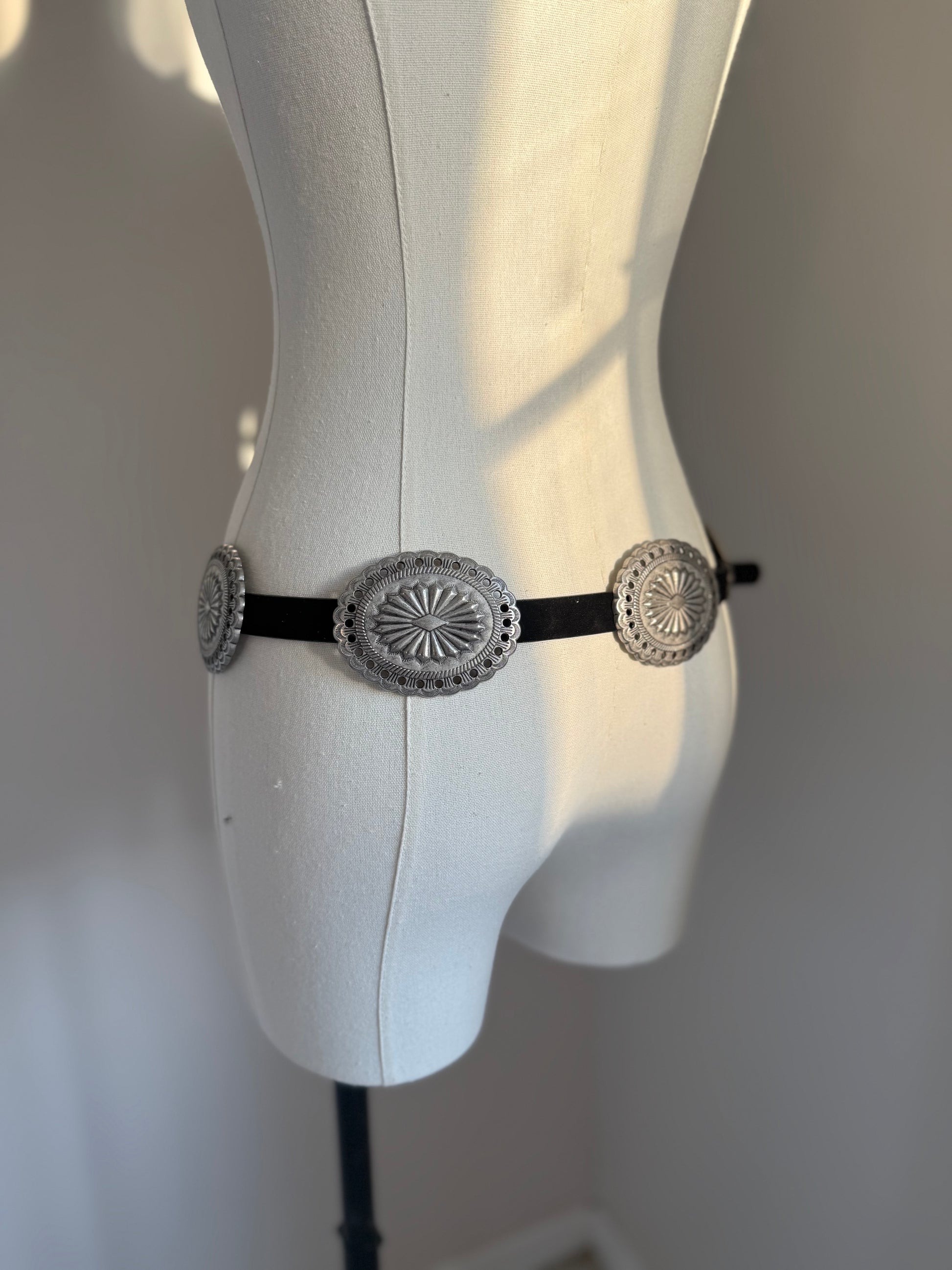 Cinturón Black/Silver