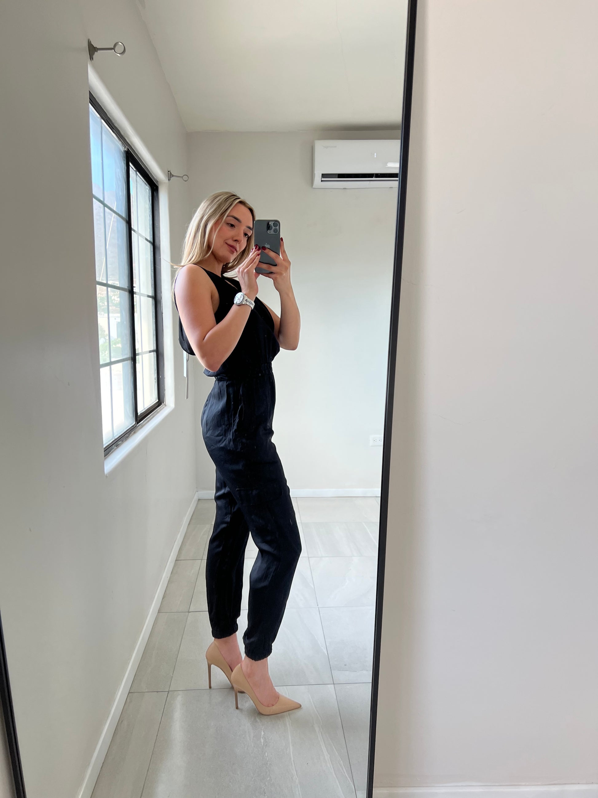 Jumpsuit Largo Negro