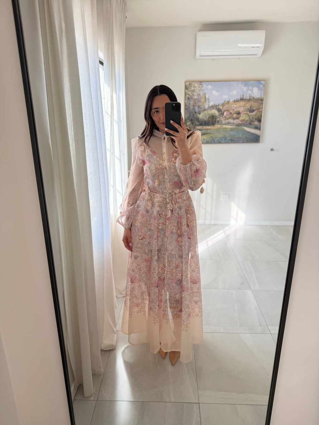 Florenia Pink Maxi Dress