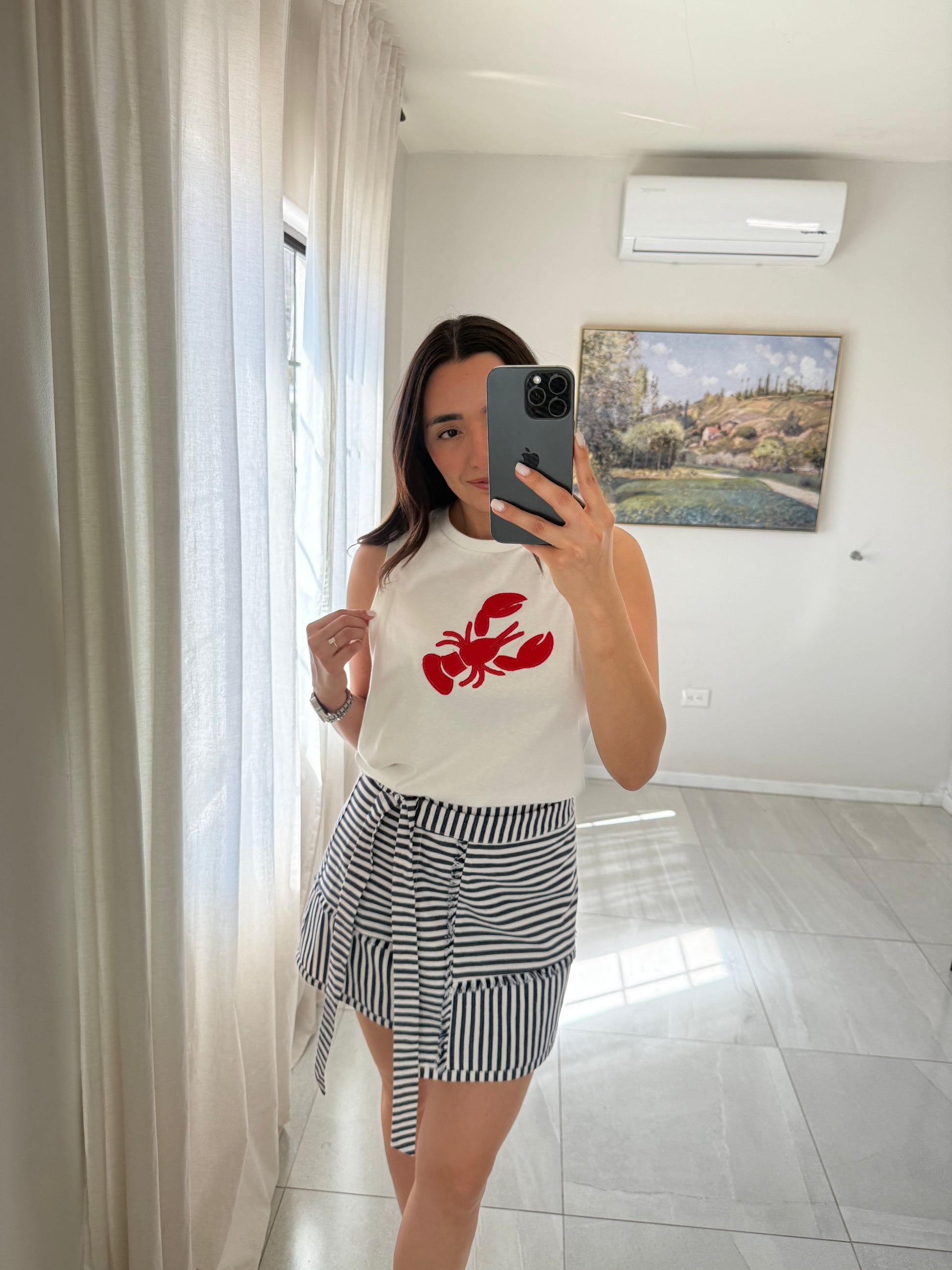 Lobster White Top