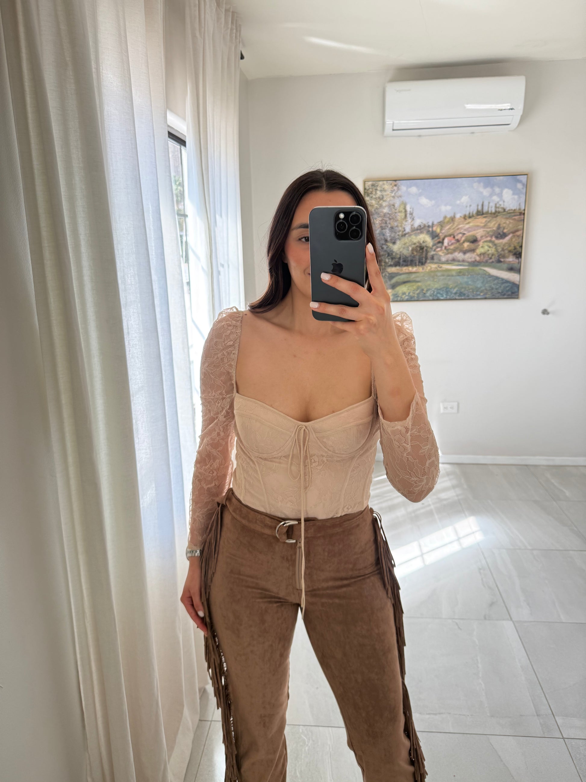 Top Bodycon Taupe