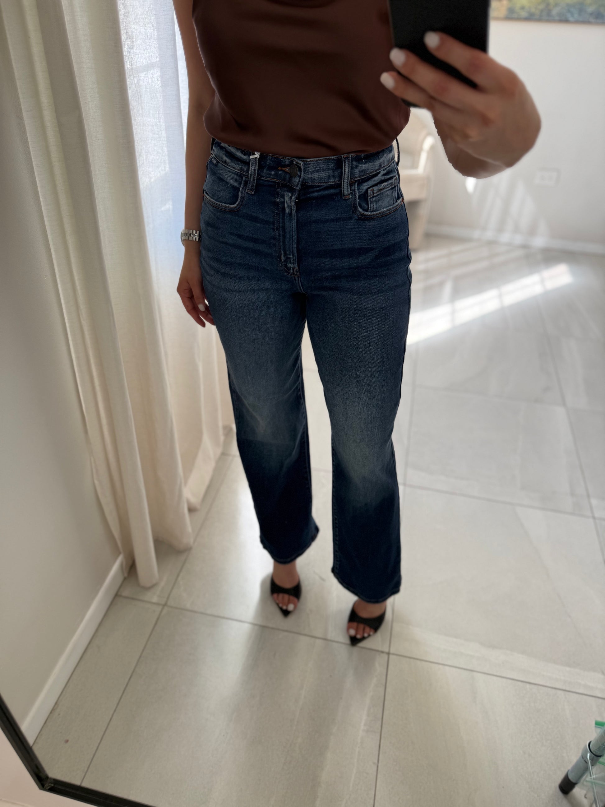 Super High Rise Dark Jean