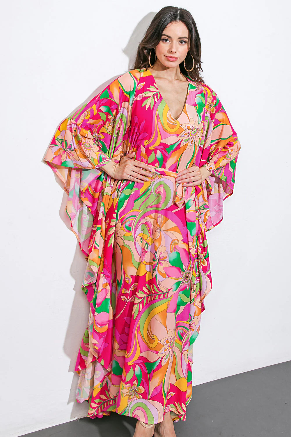 Vestido Seaside Kaftan